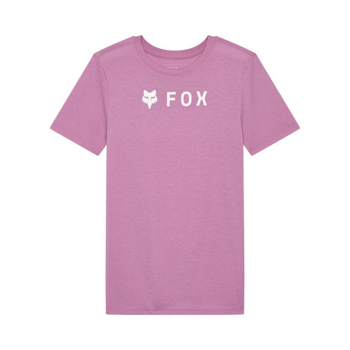 חולצה קצרה לנשים פוקס שחור - FOX W ABSOLUTE SS TECH TEE V25 