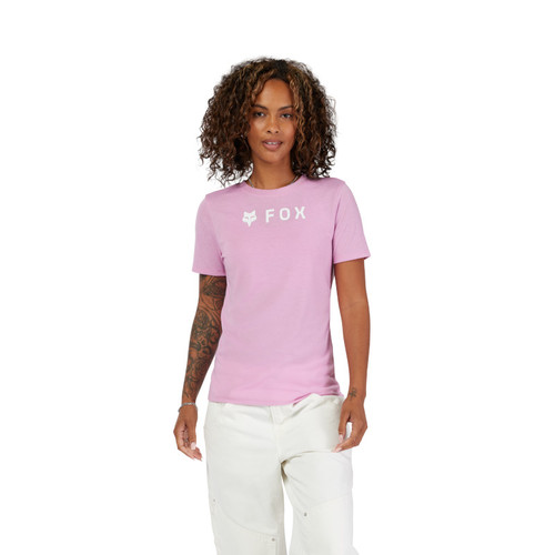 חולצה קצרה לנשים פוקס שחור - FOX W ABSOLUTE SS TECH TEE V25 