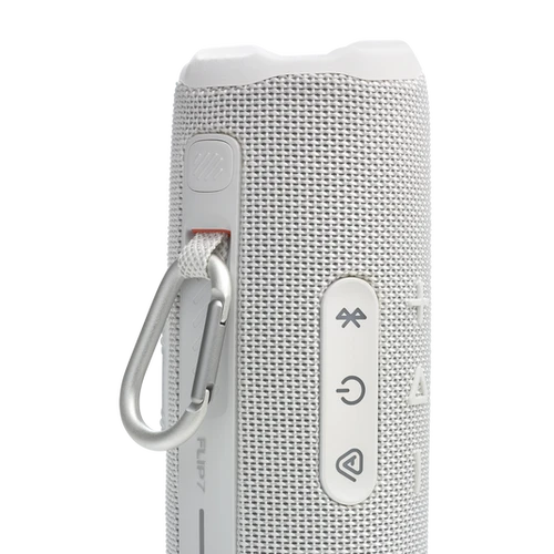 JBL Flip 7 לבן בעמידות מלאה IP68