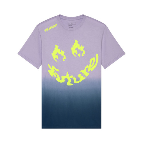 חולצת פוקס סגול / כחול / צהוב -  FOX HELLO FOX SS PREM TEE V25