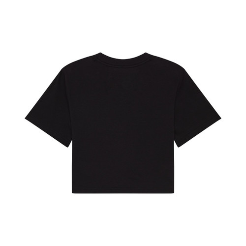 חולצה קצרה לנשים פוקס שחור - FOX W HELLO FOX SS BABY TEE V25 