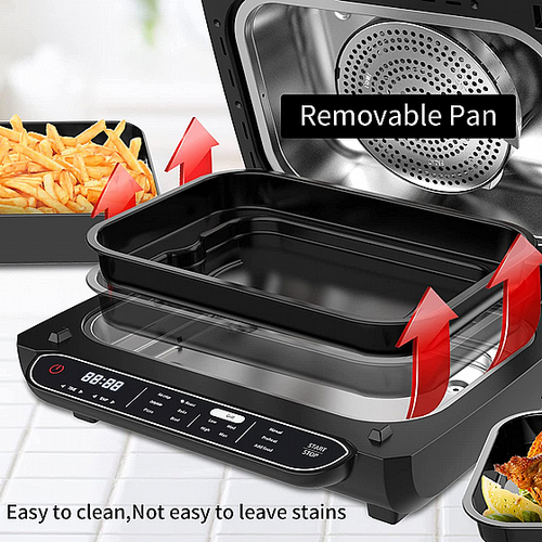 גריל חשמלי SMART SMOKLESS MULTI GRILL XXL Fuego-fire 8200XXL