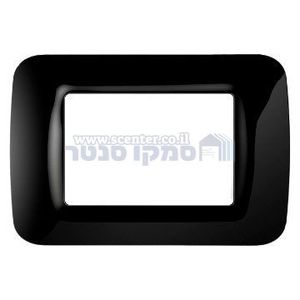 מסגרת Top System שחורה 3 מודול גוויס