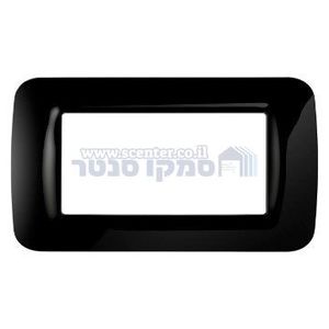 מסגרת Top System שחורה 4 מודול גוויס