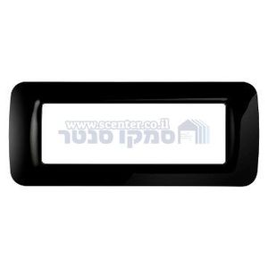 מסגרת Top System שחורה 6 מודול גוויס