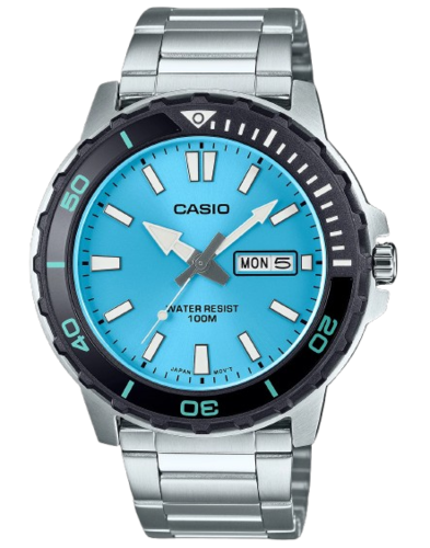 CASIO MTD-125D-2A3 צלילה גברים צבעים חדשים