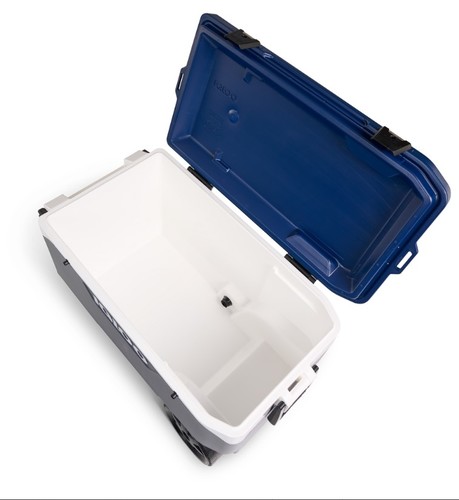 צידנית קשיחה על גלגלים וידית נשיאה רחבה Maxcold Latitude 85 ליטר