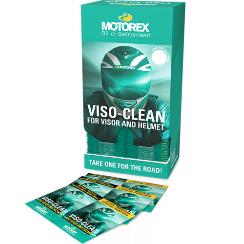 מטליות לניקוי קסדה ומשקף מוטורקס - MOTOREX VISO CLEAN 