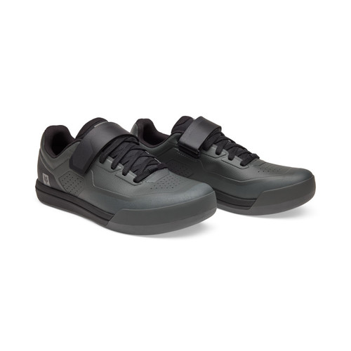 נעלי רכיבה פוקס לקליטים אפור כהה - FOX UNION CLIPLESS SHOE V25 