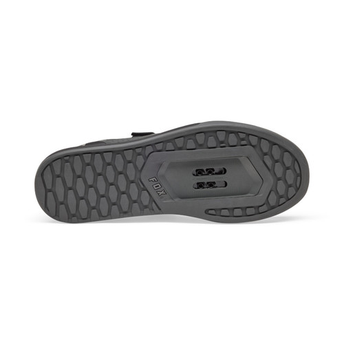 נעלי רכיבה פוקס לקליטים אפור כהה - FOX UNION CLIPLESS SHOE V25 