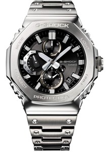 CASIO GMC-B2100D-1A CARBON סולארי ובלוטוס מתכתי