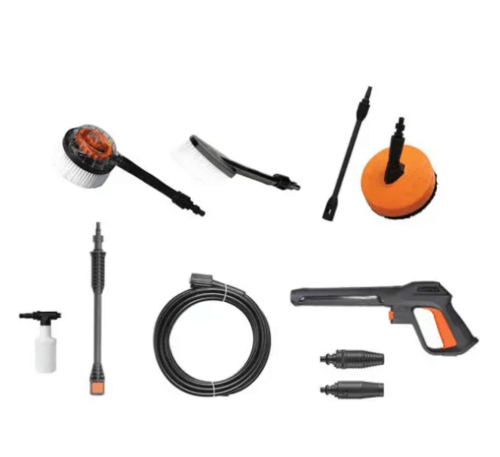 מכונת שטיפה מקצועית 160BAR 2100W + מברשות והליקופטר GPT YLQ6662H-160FK