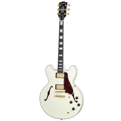 גיטרה חשמלית רבע נפח Epiphone 1959 ES-355 Inspired By Gibson Custom- White