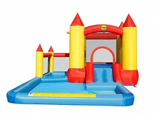 מגלשת מים טירת המזרקות הפיהופ דגם 9750 happyhop אחריות רק בהפיהופ 12 חודשים