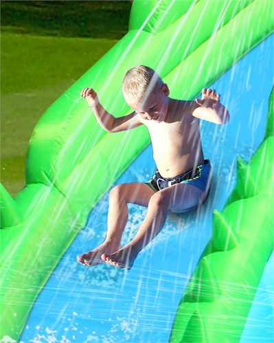 9517-מגלשת המים קרוקודיל- The crocodile water slide- הפיהופ-Happy Hop-קפיץ קפוץ