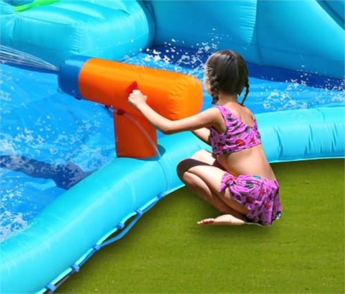 9517-מגלשת המים קרוקודיל- The crocodile water slide- הפיהופ-Happy Hop-קפיץ קפוץ