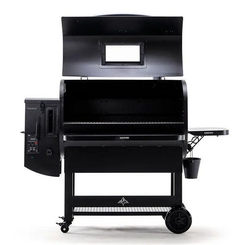 מעשנת פלט PEAK דלת שחורה 2.0 – GMG Smoker