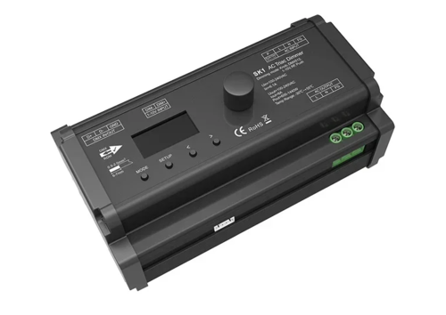 בקר עמעום Triac לפסי DIN למערכת SKYDANCE עמעום פאזה עד 1200W יורולוקס 
