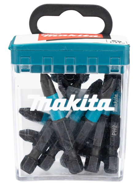 סט 10 ביטים סדרה שחורה PH2 אורך 50 מ"מ מקיטה Makita