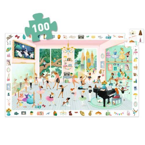 פאזל מסגרת 100 חלקים - בית ספר למחול