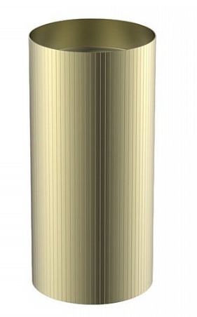 כיור עומד FREE STANDING נירוסטה פסים גוון זהב מט