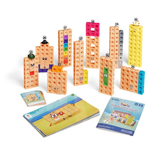 קוביות נאמברבלוקס 21-30, ערכת פעילות מלאה (327 חלקים)