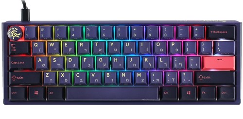 מקלדת מכנית Ducky One 3 Mini Cosmic Cherry