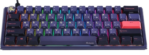 מקלדת מכנית Ducky One 3 Mini Cosmic Cherry