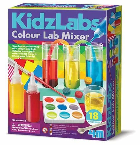מעבדת הילדים (ערכת ניסויים) – מיקסר מעבדת צבעים מבית 4M