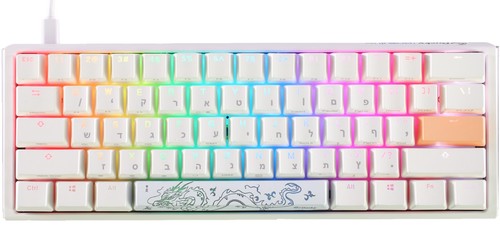מקלדת מכנית Ducky One 3 Mini White