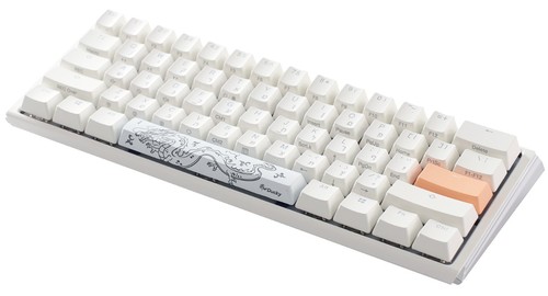 מקלדת מכנית Ducky One 3 Mini White