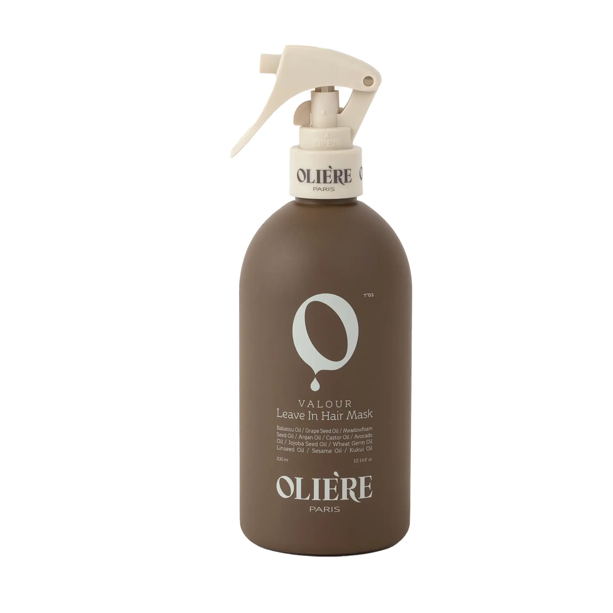מסכה ללא שטיפה לשיער מוחלק 300ML אולייר פריז OLIERE