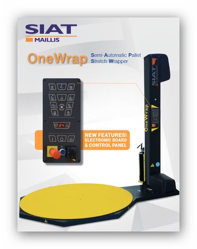 מכונת ניילון נצמד לעיטוף – במה מסתובבת OWIJARKA SIAT ONE WRAP