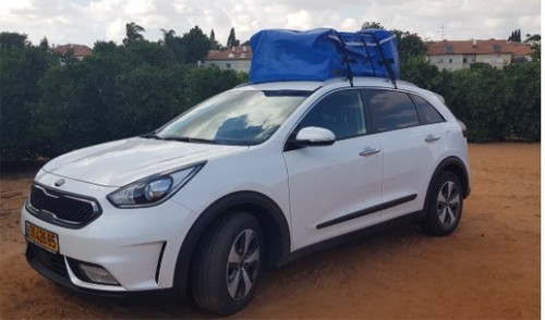 תיק צ'ימידן לגג הרכב 490 ליטר TIK 2 CAR - נייבי