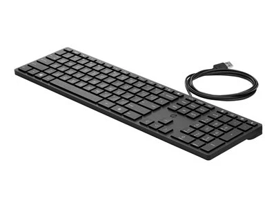 חבילת מקלדות HP 320K WD USB (Bulk 12) KBD 9SR37A6
