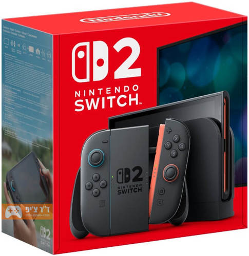 Nintendo Switch 2 – הקונסולה החדשה זמין במלאי!