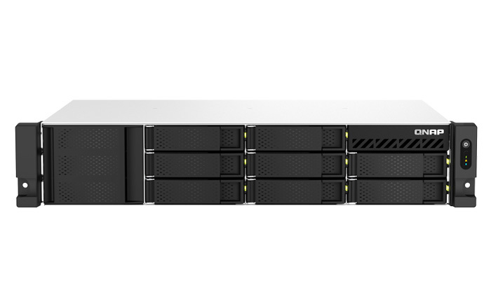 מערכת אחסון QNAP TS-873AeU-RP-4G 8Bay 4GB-RAM Rack NAS Server