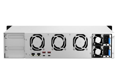 מערכת אחסון QNAP TS-873AeU-RP-4G 8Bay 4GB-RAM Rack NAS Server