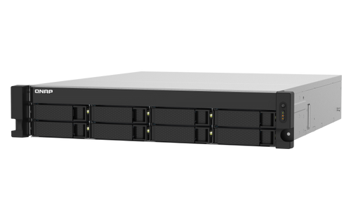 מערכת אחסון QNAP TS-832PXU-RP-4G 8Bay 4GB-RAM Rack NAS Server 
