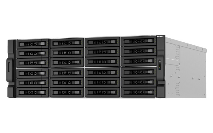 מערכת אחסון QNAP TS-h3087XU-RP-E2378-64G 30Bays 64GB-RAM Enterprise Rack NAS Server 