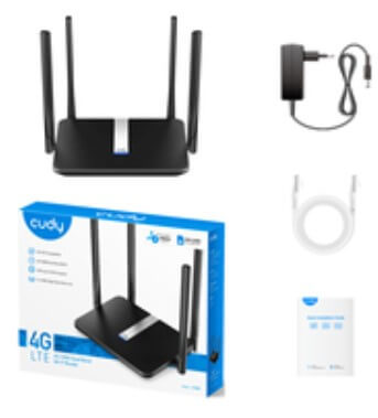 ראוטר סלולרי Cudy Router LT500 AC1200 4G LTE SIM Wi-Fi , ראוטר עם סים