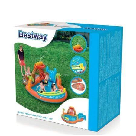 מרכז פעילות לגון +מגלשה - Bestway 53069