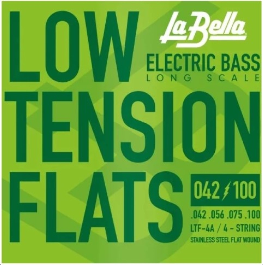 מיתרים לגיטרה בס (Flat) LaBella | LTF-4A