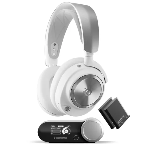 אוזניות גיימינג אלחוטיות Steelseries ARCTIS NOVA PRO PC