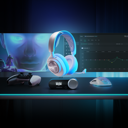 אוזניות גיימינג אלחוטיות Steelseries ARCTIS NOVA PRO PlayStation