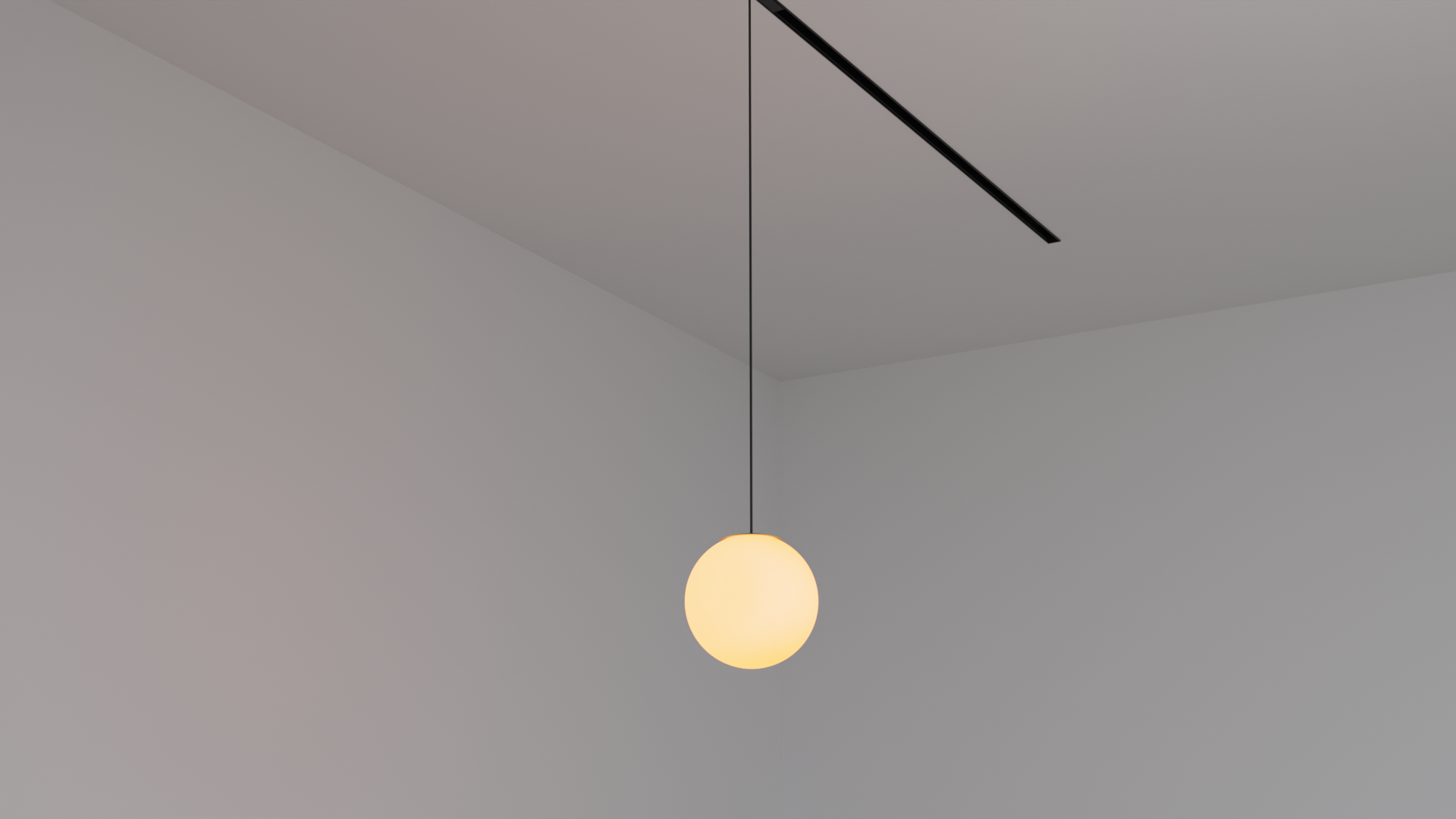 גוף תאורה 1 ס"מ  "Orbix Hanging"