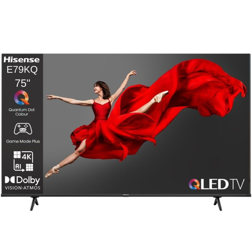 טלוויזיה 4K HISENSE 75E79KQ 