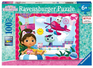 פאזל 100 חלקים XXL - בית הבובות של גבי