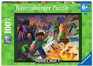 פאזל 100 חלקים MINECRAFT - XXL