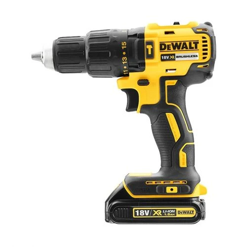 מברגה/מקדחה רוטטת 18V + כולל 2 סוללות 1.5Ah - דיוולט DCD778S2T - DEWALT